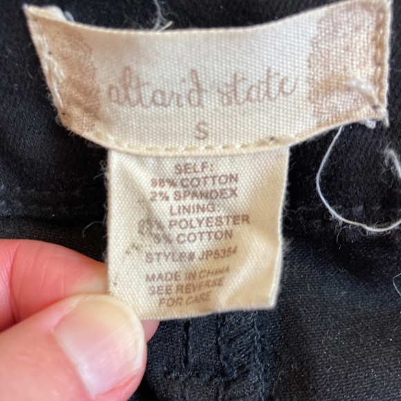 Altar'd State Black High Rise Flare Jeans - Picture 7 of 9